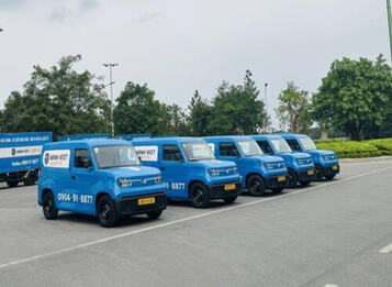 Minh Việt Logistics nhận lô xe Vans đầu tiên – Bước tiến chiến lược trong hành trình logistics xanh tại Hà Nội